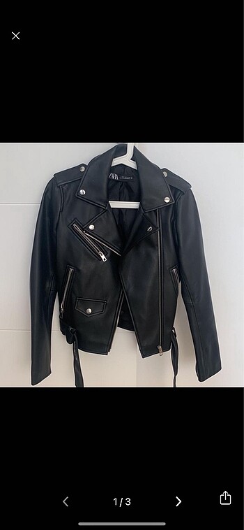 ZARA DERİ CEKET