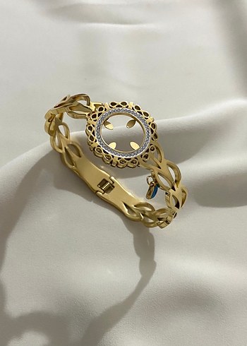 Altın Renkli çeyreklik kelepçe - Görsel 5