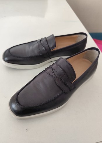 Klasik Erkek Kahverengi Deri Ayakkabı - Görsel 4