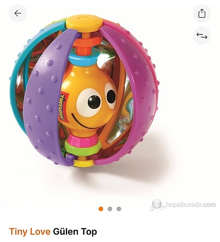 Tiny love gülen top
