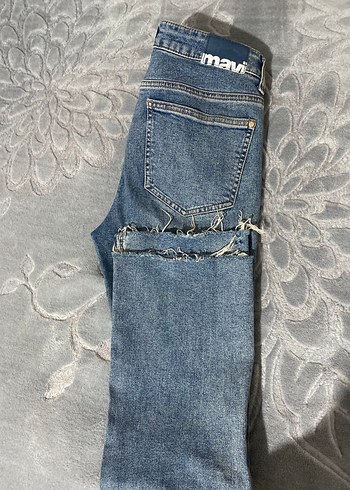 s Beden Mavi jeans İspanyol pantolon