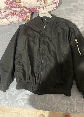 Trendyol & Milla Siyah bomber ceket bomber mont