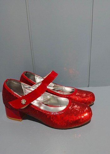 Kız Çocuk Kırmızı ayakkabı - Görsel 3