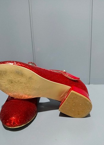 Kız Çocuk Kırmızı ayakkabı - Görsel 8