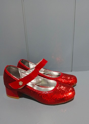 Kız Çocuk Kırmızı ayakkabı - Görsel 7