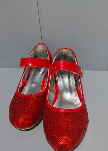 Kız Çocuk Kırmızı ayakkabı - Görsel 4