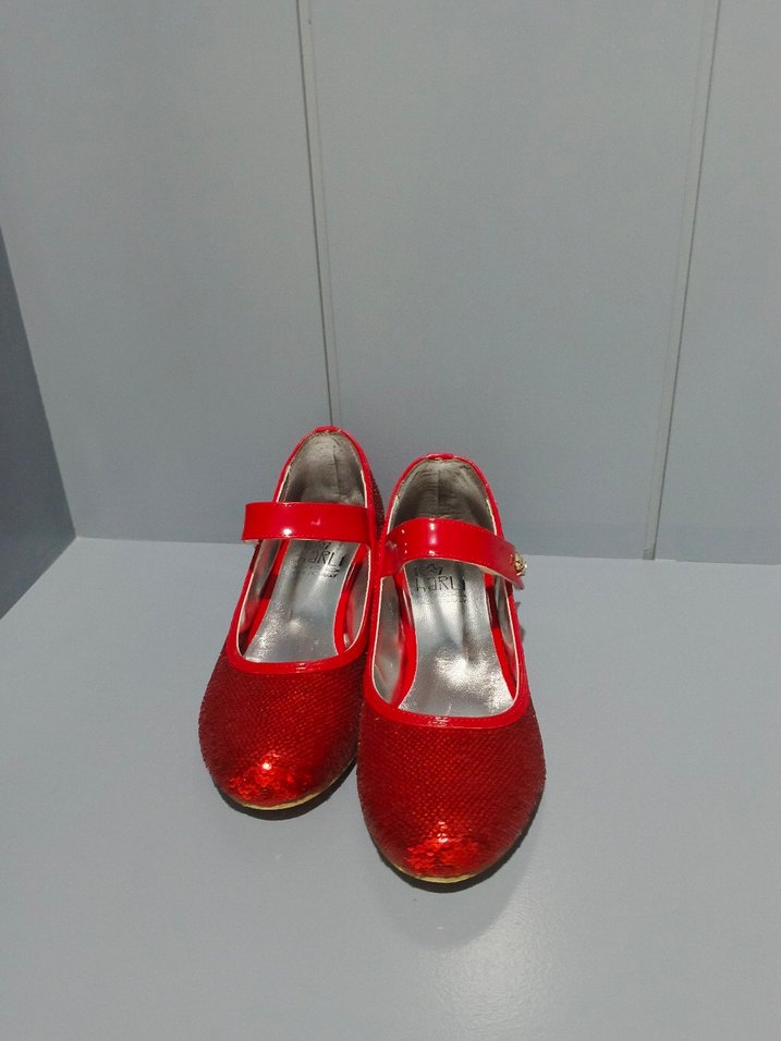 Kız Çocuk Kırmızı ayakkabı - Görsel 5