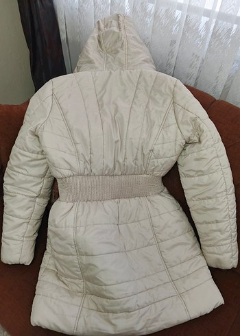 Kürklü Uzun Kadın Kışlık Mont - Görsel 6