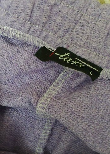 Kadın Mor Oversize Sweatshirt - Görsel 2