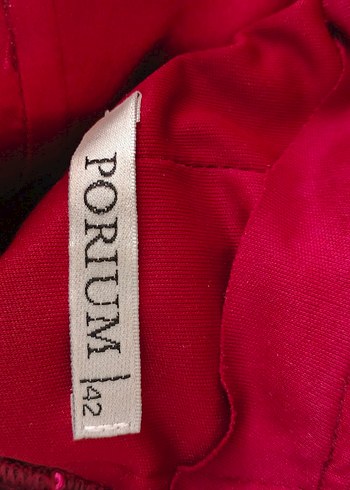 Bordo Uzun Abiye Elbise - Görsel 3