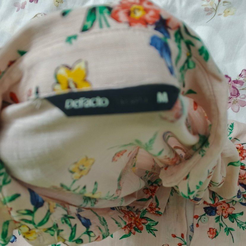 Çiçek Desenli Bohem Kadın Gömlek - Görsel 4