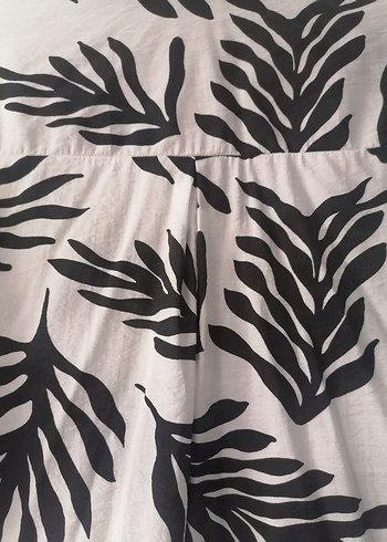 Desenli Uzun Kollu Salaş Kadın Gömlek - Görsel 6