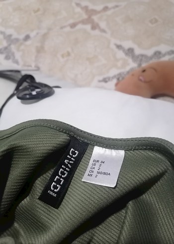 Kadın Kolsuz Midi Elbise, - Görsel 5