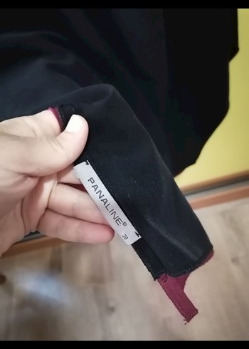 Bordo siyah salaş ferace - Görsel 6