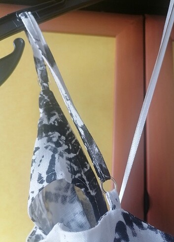 Keten elbise - Görsel 5