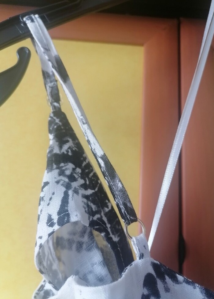 Keten elbise - Görsel 5