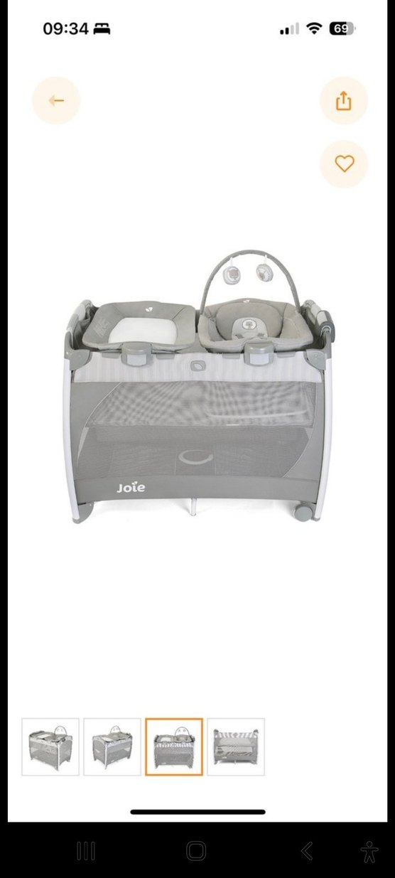 Joie Gri Oyun Parkı ve Beşik - Görsel 2