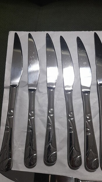 Çelik yemek ve tatlı  bıçağı  - Görsel 2