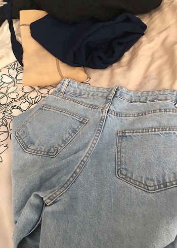 26 Beden mavi Renk Kot pantolon