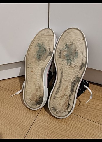 U.S. Polo Assn. Beyaz Düz Tabanlı Spor Ayakkabı - Görsel 4