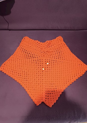 Örgü Bohem Mini Şort - Görsel 3