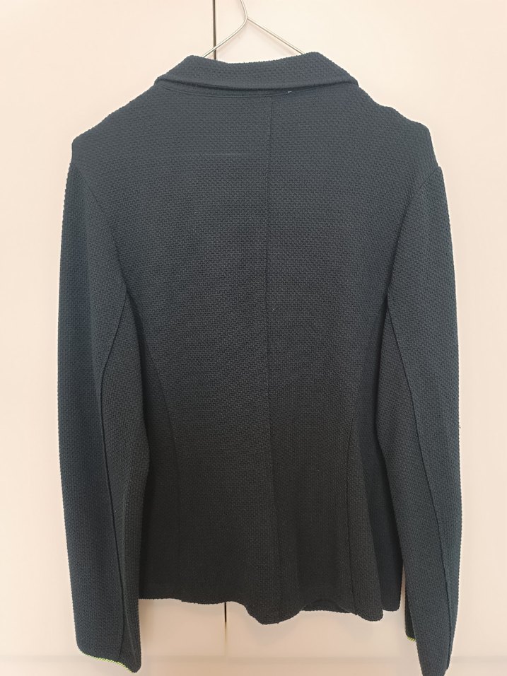 Düğmeli Lacivert Kadın Blazer Ceket - Görsel 5