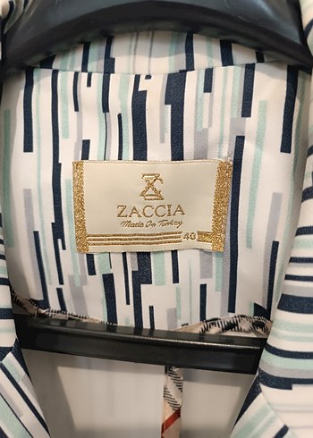 Zebra Desenli Kadın Mini Blazer - Görsel 3