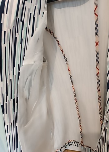 Zebra Desenli Kadın Mini Blazer - Görsel 5