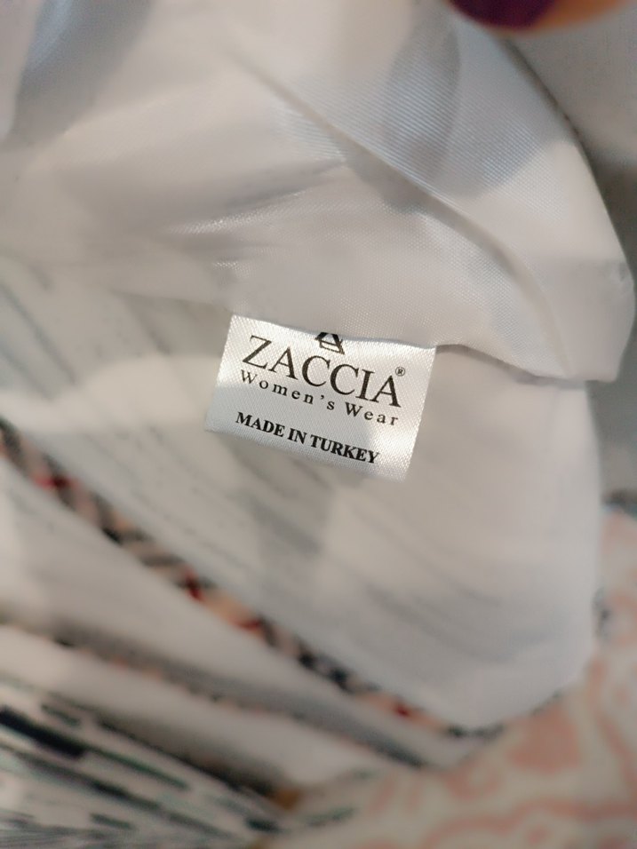 Zebra Desenli Kadın Mini Blazer - Görsel 4