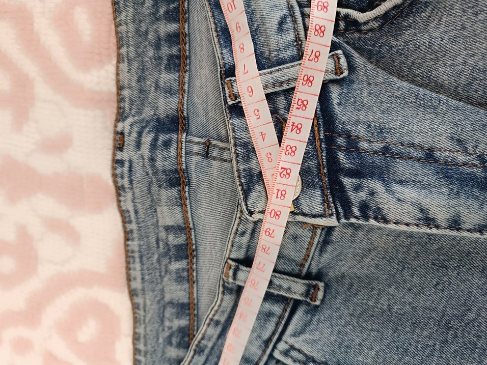 Yırtık Detaylı Salaş Kadın Jean - Görsel 4