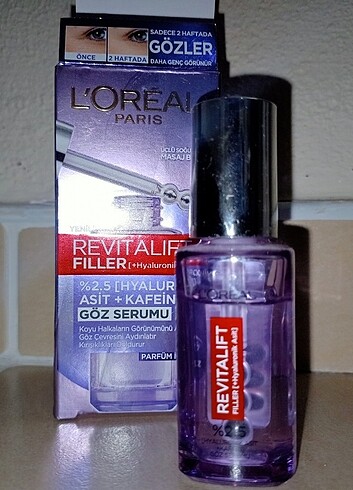 Loreal Paris aydınlatıcı göz serumu
