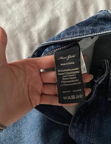 27 Beden lacivert Renk Mavi kot pantolon