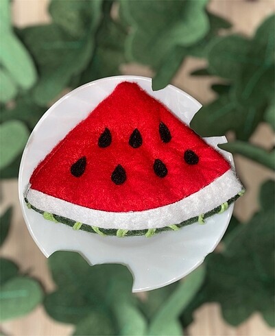 FELT TOYS KEÇE OYUNCAK KARPUZ DİLİMİ