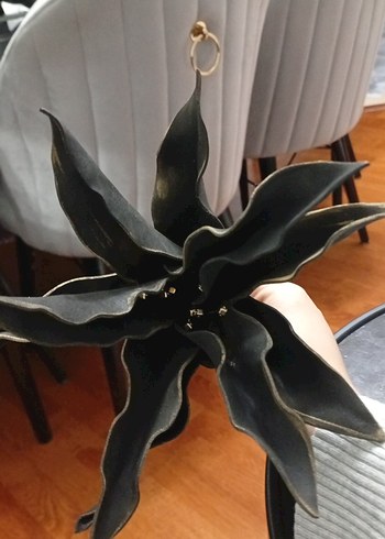 siyah Gold Dekoratif Yapay Bitki - Görsel 2