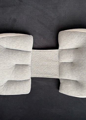 Baby Mom Çok Fonksiyonlu Hamile Destek Yastığı Gri - Görsel 2