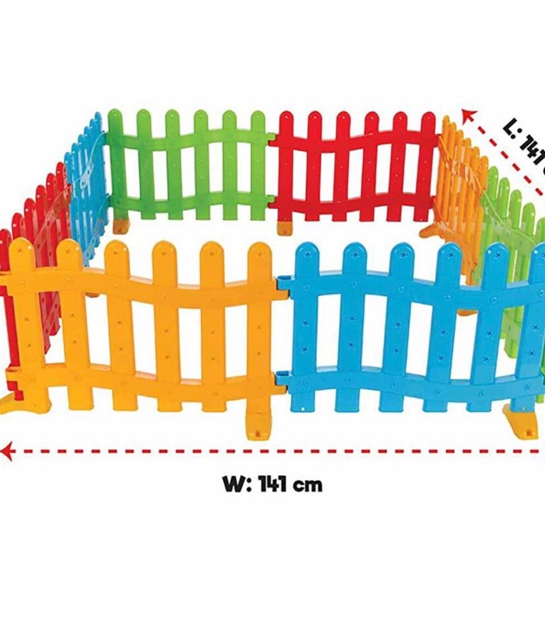 Pilsan Handy Çit Pastel Renkli Oyun Parkı - Görsel 2