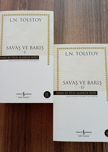 L.N. Tolstoy - Savaş ve Barış 1-2 Set