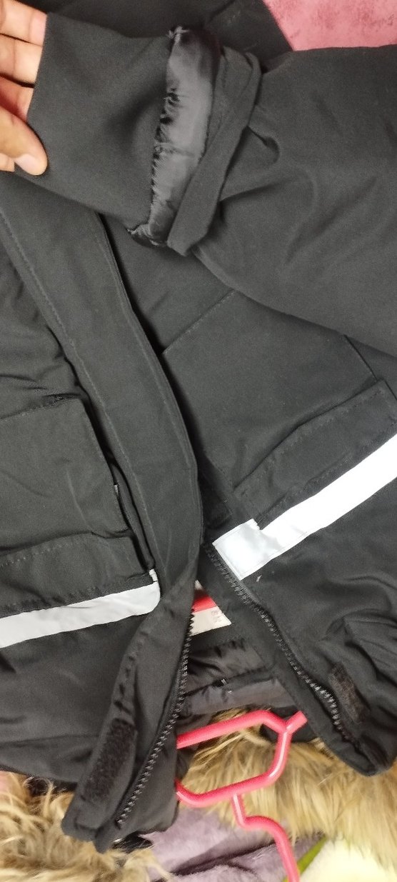 Siyah Kadın Kürklü Midi Parka - Görsel 5