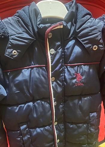 6 Yaş Beden lacivert Renk Us Polo Lacivert Erkek Çocuk Mont