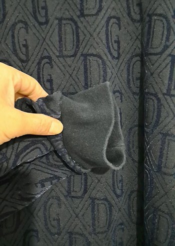 gucci Lacivert Triko Erkek Sweatshirt - Görsel 3