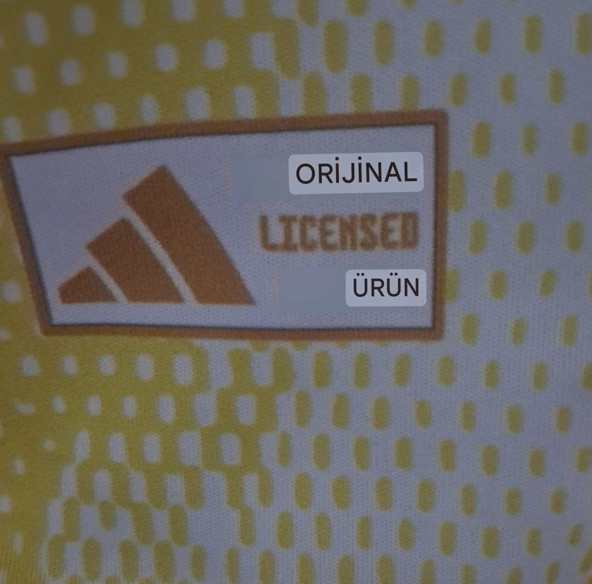 Sarı Juventus Adidas erkek forma - Görsel 5