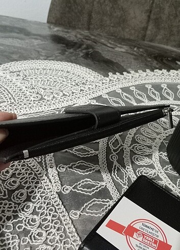 Yeni deri kadın erkek cüzdan  - Görsel 2