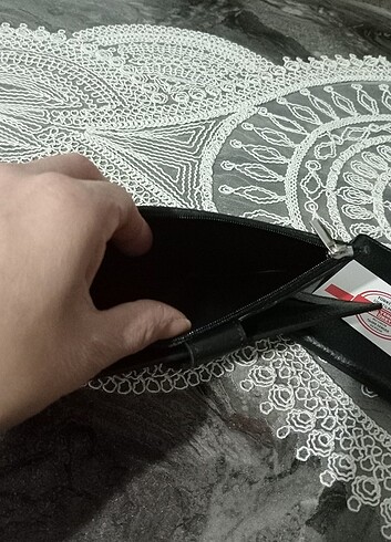 Yeni deri kadın erkek cüzdan  - Görsel 5