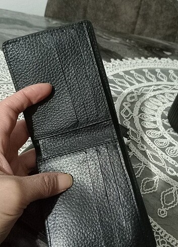 Yeni deri kadın erkek cüzdan  - Görsel 8