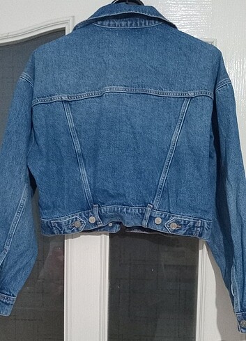Reformation jeans kısa bayan kot ceket