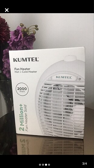 Kumtel Fanlı Isıtıcı