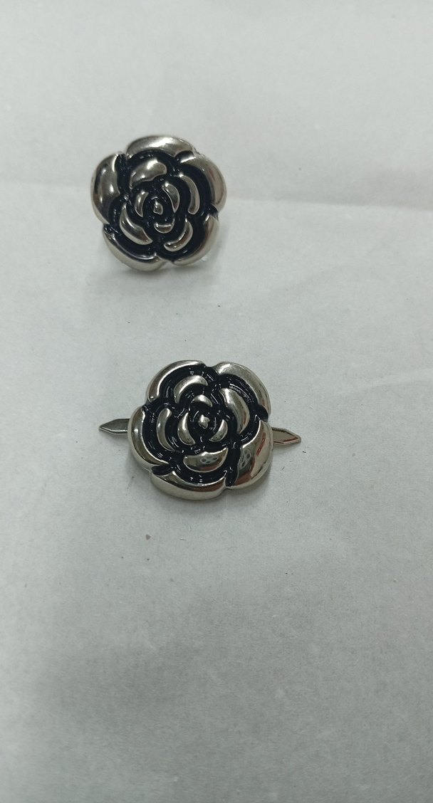 GÜL GÖMLEK YAKA BROŞ - Görsel 2