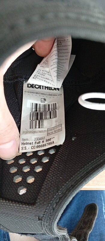 KASK HELMET FULL H500 KIPSTA - Görsel 8