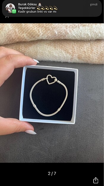 Pandora 16 cm bileklik orijinal