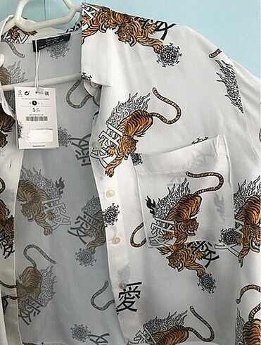 zara crop gömlek